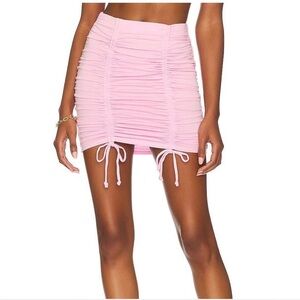 REVOLVE - Lovers and Friends mini skirt in soft pink